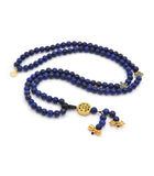 Lapis Lazuli Mala (8MM) + Free Chant A Mantra Booklet